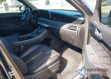 2021 Hyundai Palisade Calligraphy from USA, damaged, VIN KM8R7DHEXMU329339